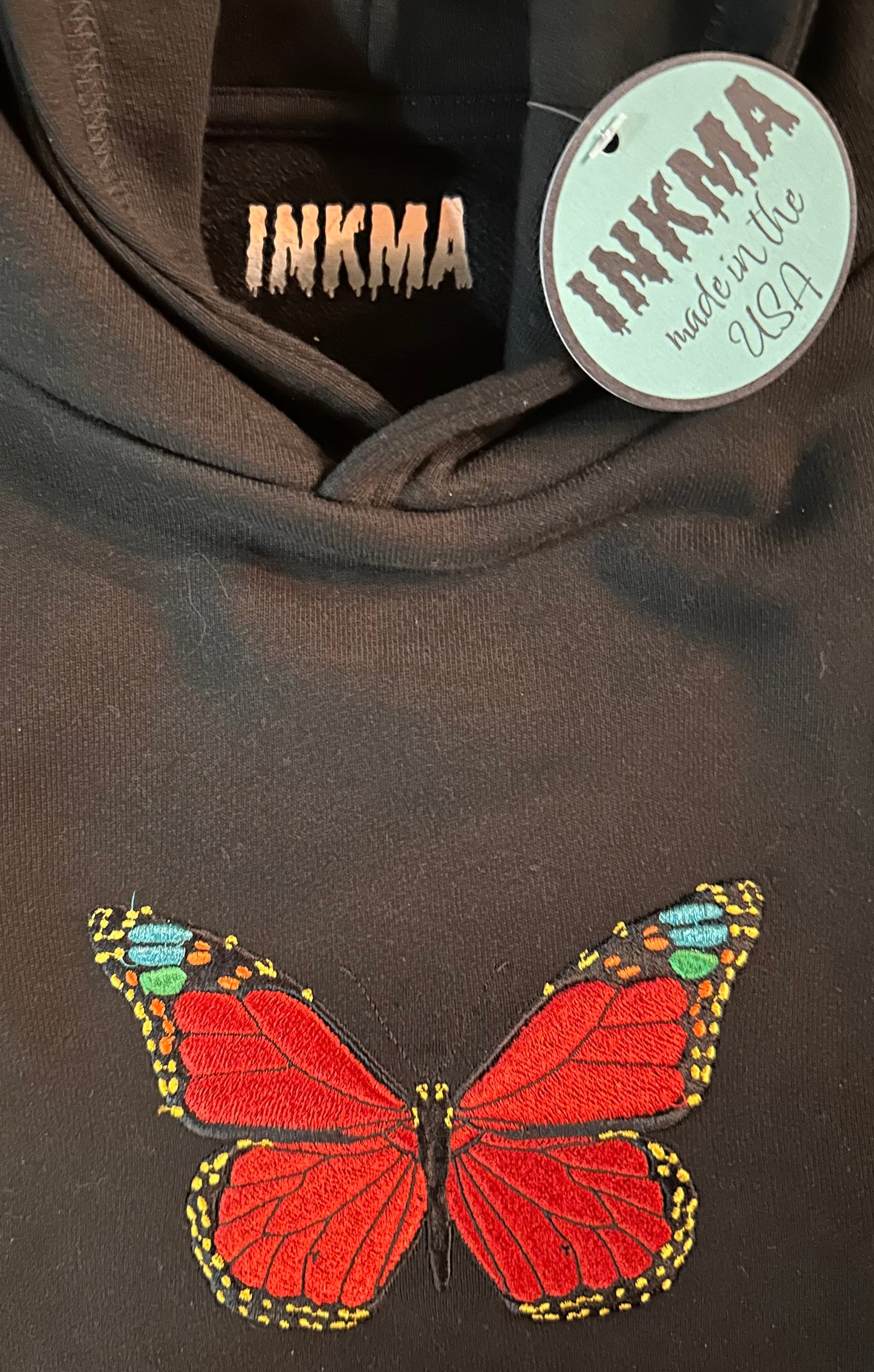 Butterfly hoodie and bottom set.