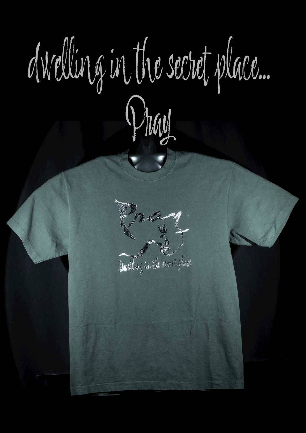Pray Warrior, short sleeve T-Shirt, Made in USA 100% Cotton