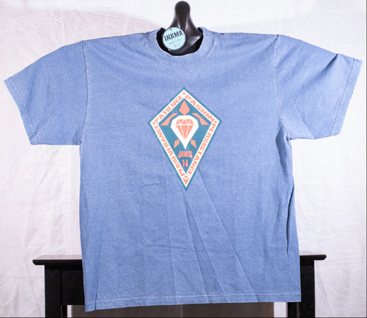 Perseverance, James 1:4, Short Sleeve t-shirt made in USA, 7.5 oz., 100% USA cotton, 16 singles