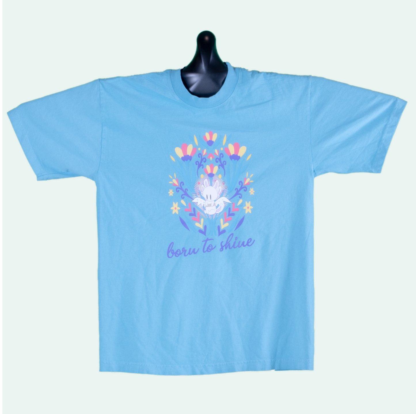 Born to shine, POB, Short sleeve T-Shirt, Made in USA 100% Cotton