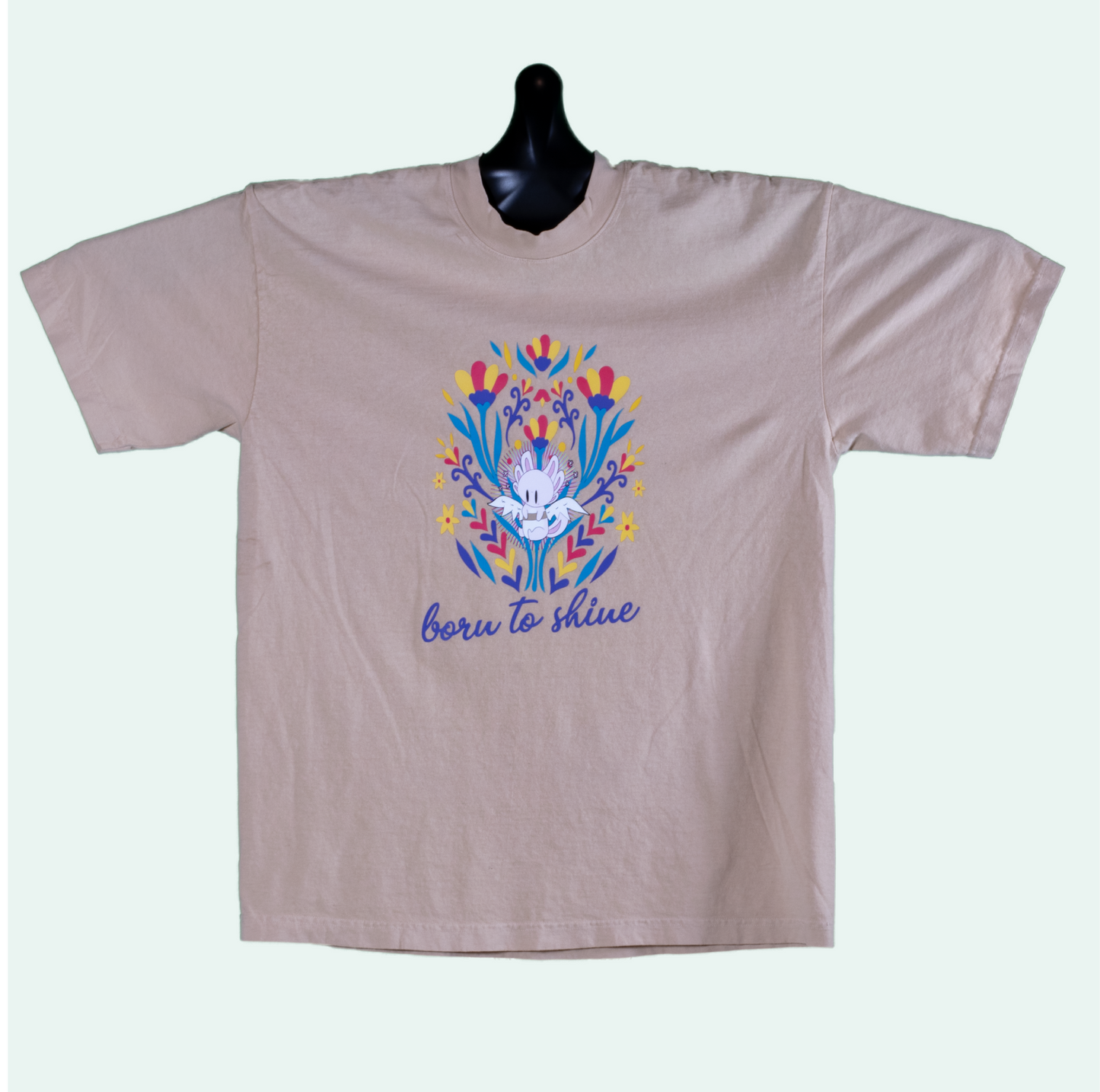 Born to shine, BEI, Short sleeve T-Shirt, Made in USA 100% Cotton