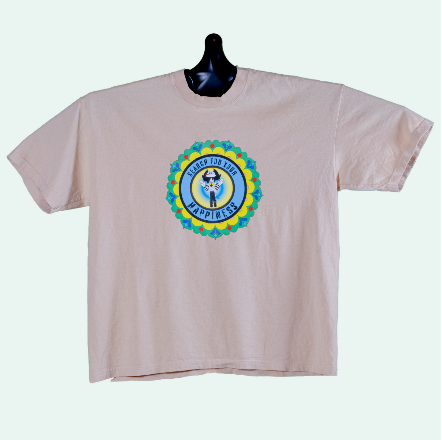 Search for happiness, BEI, Short sleeve T-Shirt, Made in USA 100% Cotton