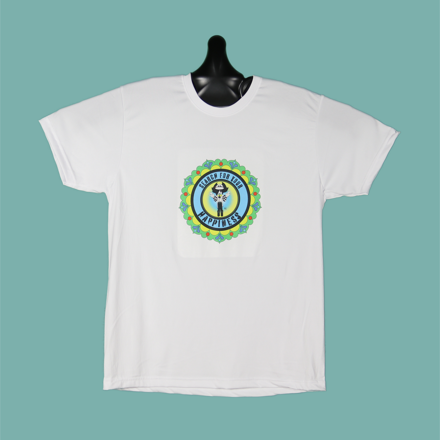 Search for happiness - Sublimation Short sleeve Performance Poly t-shirt