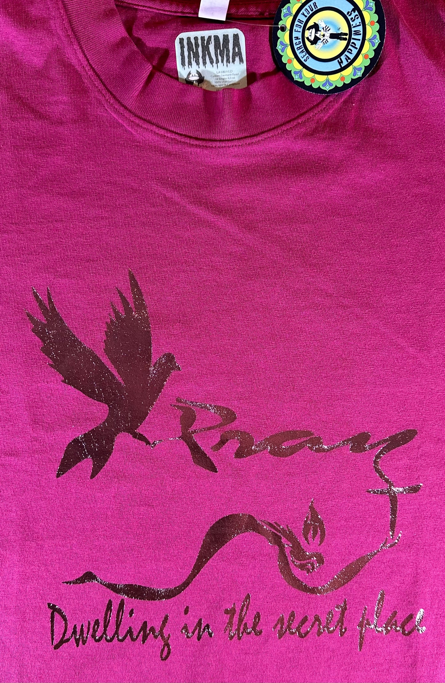 Pray dove, short sleeve T-Shirt, Made in USA 100% Cotton
